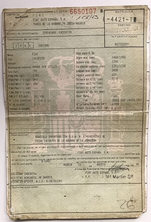 Fiat Panda 4X4 Sisley - 1990