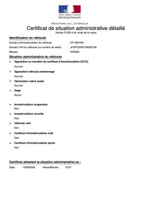 Honda CB600 Hornet - 2001