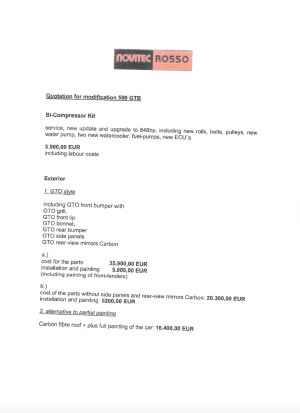 Ferrari 599 GTB Novitec - 2006