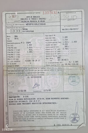 BMW M3 e36 3.0 - 1994