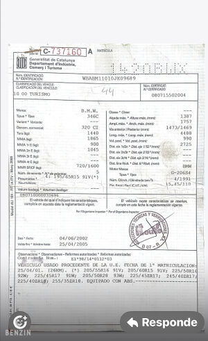 BMW 320ci e46 - 2001