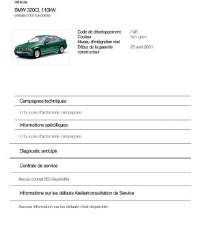 BMW 320ci e46 - 2001