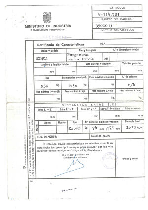 Simca Aronde Ranch P60 - 1963 * Projet