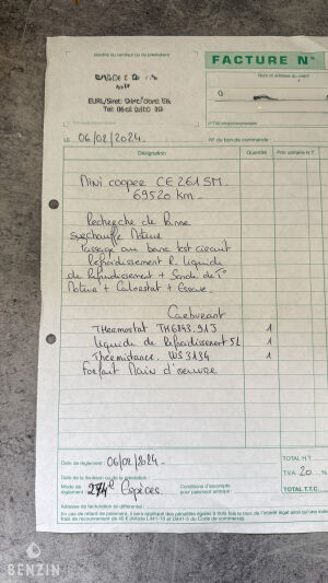 Mini Cooper Cabriolet 72k km - 2007