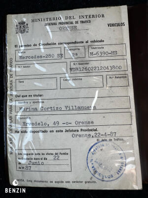 Mercedes-Benz 280 SE W126 - 1987