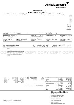 McLaren MP4 12-C Spider - 2013