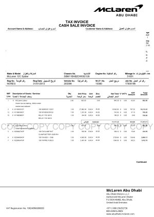 McLaren MP4 12-C Spider - 2013