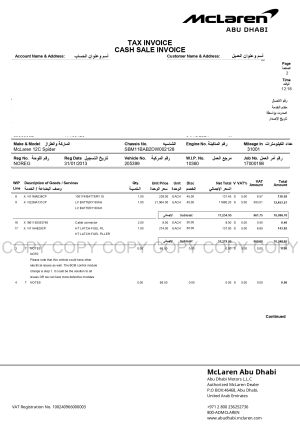 McLaren MP4 12-C Spider - 2013