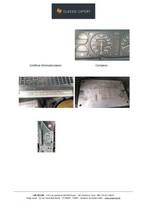 Peugeot 205 Cabriolet Roland Garros - 1990