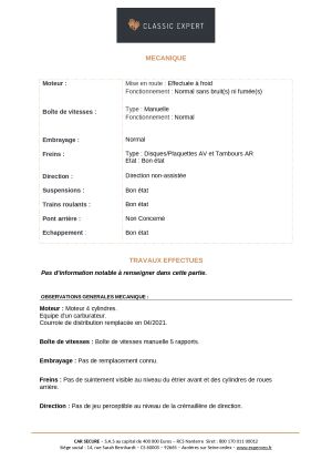 Peugeot 205 Cabriolet Roland Garros - 1990