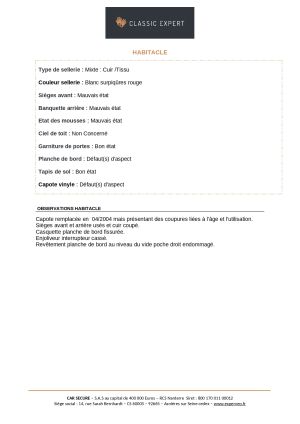 Peugeot 205 Cabriolet Roland Garros - 1990