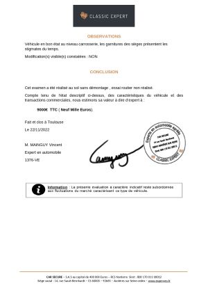 Peugeot 205 Cabriolet Roland Garros - 1990