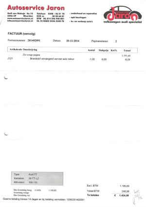 Audi TT 3.2 V6 Quattro - 2004