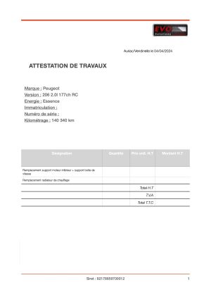 Peugeot 206 RC - 2003