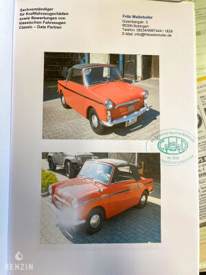 Autobianchi Bianchina Cabriolet - 1963