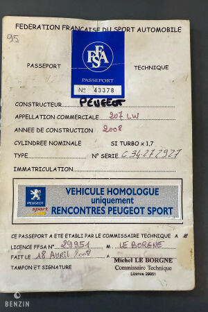 Peugeot 207 Lightweight - 2008