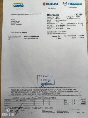 Mazda MX-5 NA - 1990