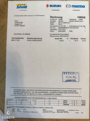 Mazda MX-5 NA - 1990