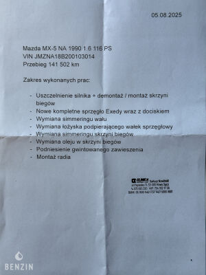 Mazda MX-5 NA - 1990