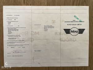Mini Cooper 1300 - 1997