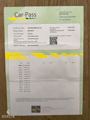 Mini Cooper 1300 - 1997