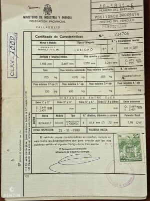 Renault 4 TL - 1980