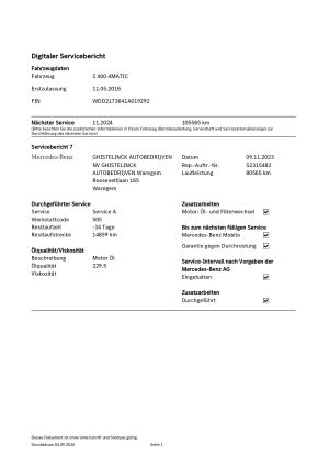 Mercedes-Benz S400 Coupe - 2016*Flash