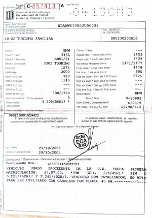 BMW 330i e46 Touring -2000