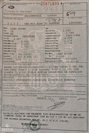 Land Rover Defender 110 TD5 SW - 2002