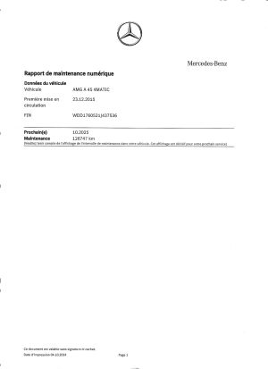 Mercedes-Benz A45 AMG - 2015