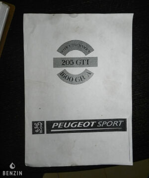 Peugeot 205 GTI 1600 Groupe A - 1985