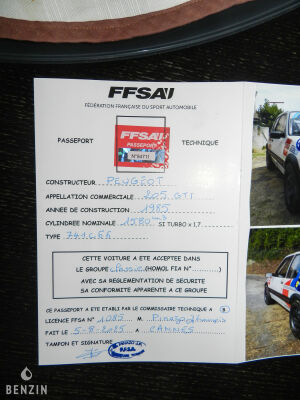 Peugeot 205 GTI 1600 Groupe A - 1985