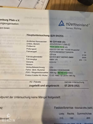 BMW 320i e30 Cabriolet - 1990