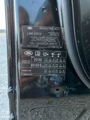 Land Rover Range Rover Sport Supercharged Autobiography - 2012