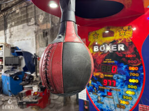 Boxer Coup de poing forain