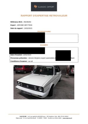 Volkswagen Golf 1.8 Cabriolet - 1991