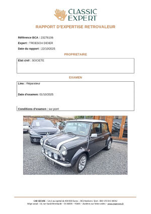 Mini Cooper Brookland - 1998