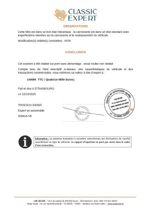 Mini Cooper Brookland - 1998