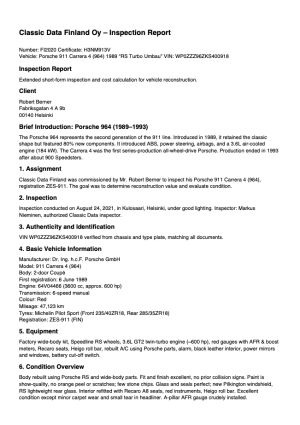 Porsche 911 type 964 “GT2 RS” 600hp - 1989