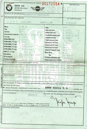 BMW 645ci e63 - 2005