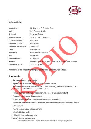 Porsche 911 type 964 “GT2 RS” 600hp - 1989