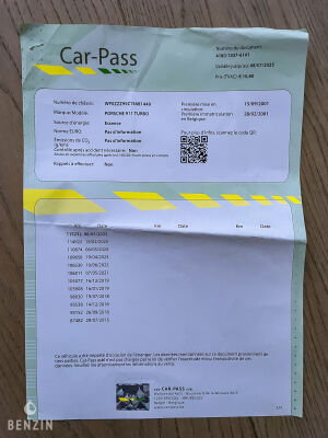 Porsche 911 type 996 Turbo - 2001