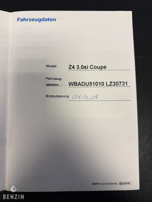 BMW Z4 Coupé 3.0si - 2007