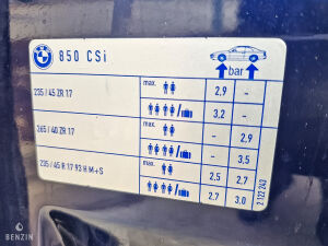 BMW 850CSi e31 - 1992