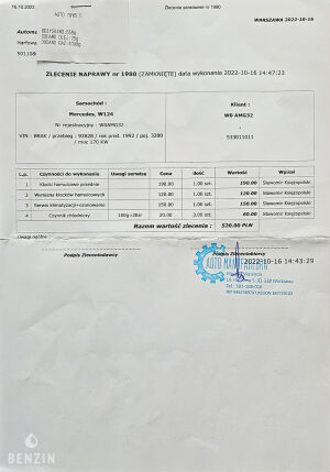 Mercedes-Benz 320CE AMG A124 - 1992