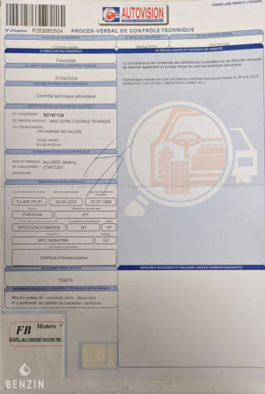 Porsche 911 type 996 Carrera Cabriolet - 1999