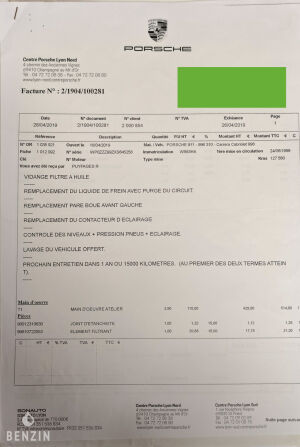 Porsche 911 type 996 Carrera Cabriolet - 1999