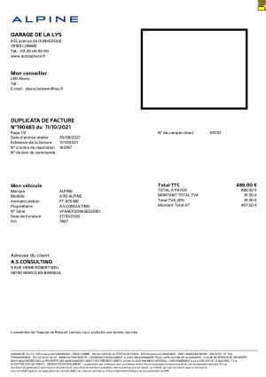 Alpine A110 Légende GT édition limitée n°30/400 - 2020