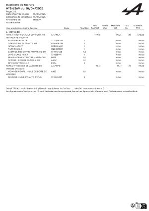 Alpine A110 Légende GT édition limitée n°30/400 - 2020