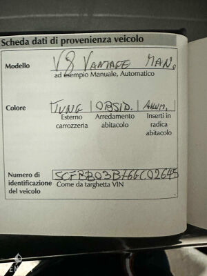 Aston Martin V8 Vantage - 2006